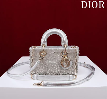 Christian Dior Handbag D-Joy - Silver