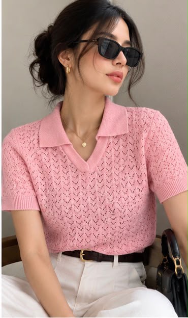 Miu Miu Polo Shirt - Pink