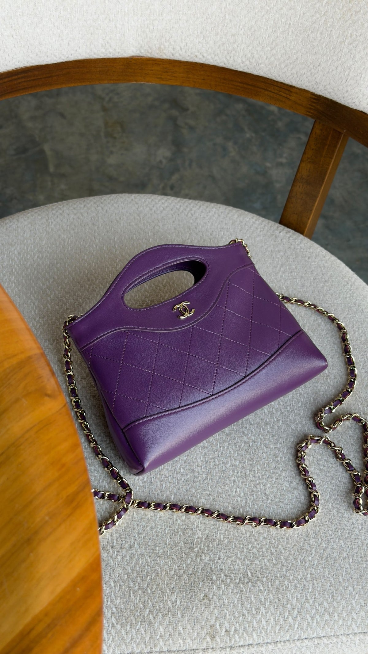 Chanel Handbag - Purple