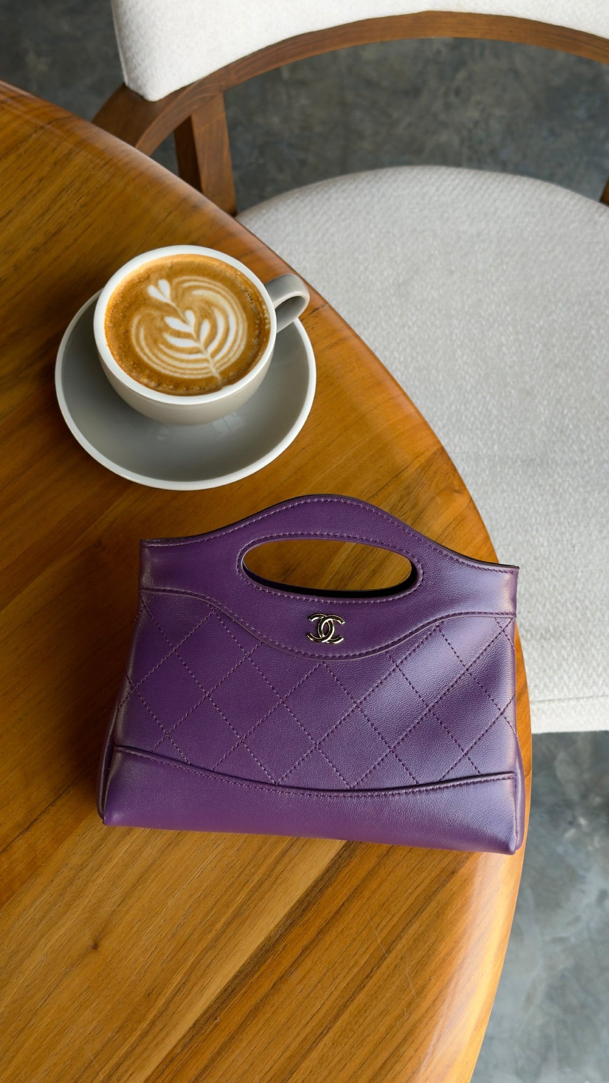 Chanel Handbag - Purple