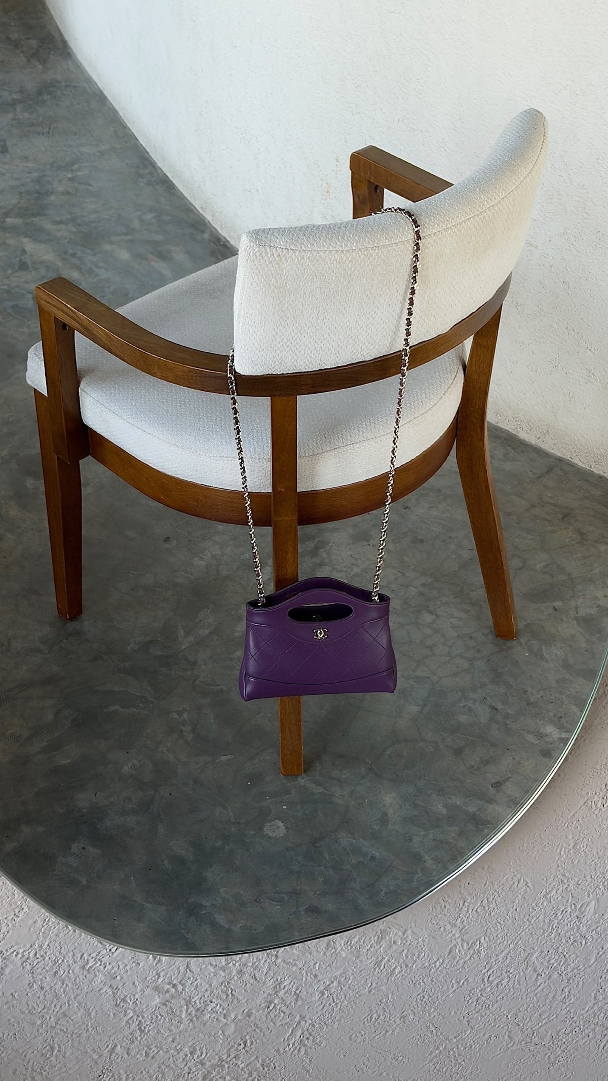 Chanel Handbag - Purple