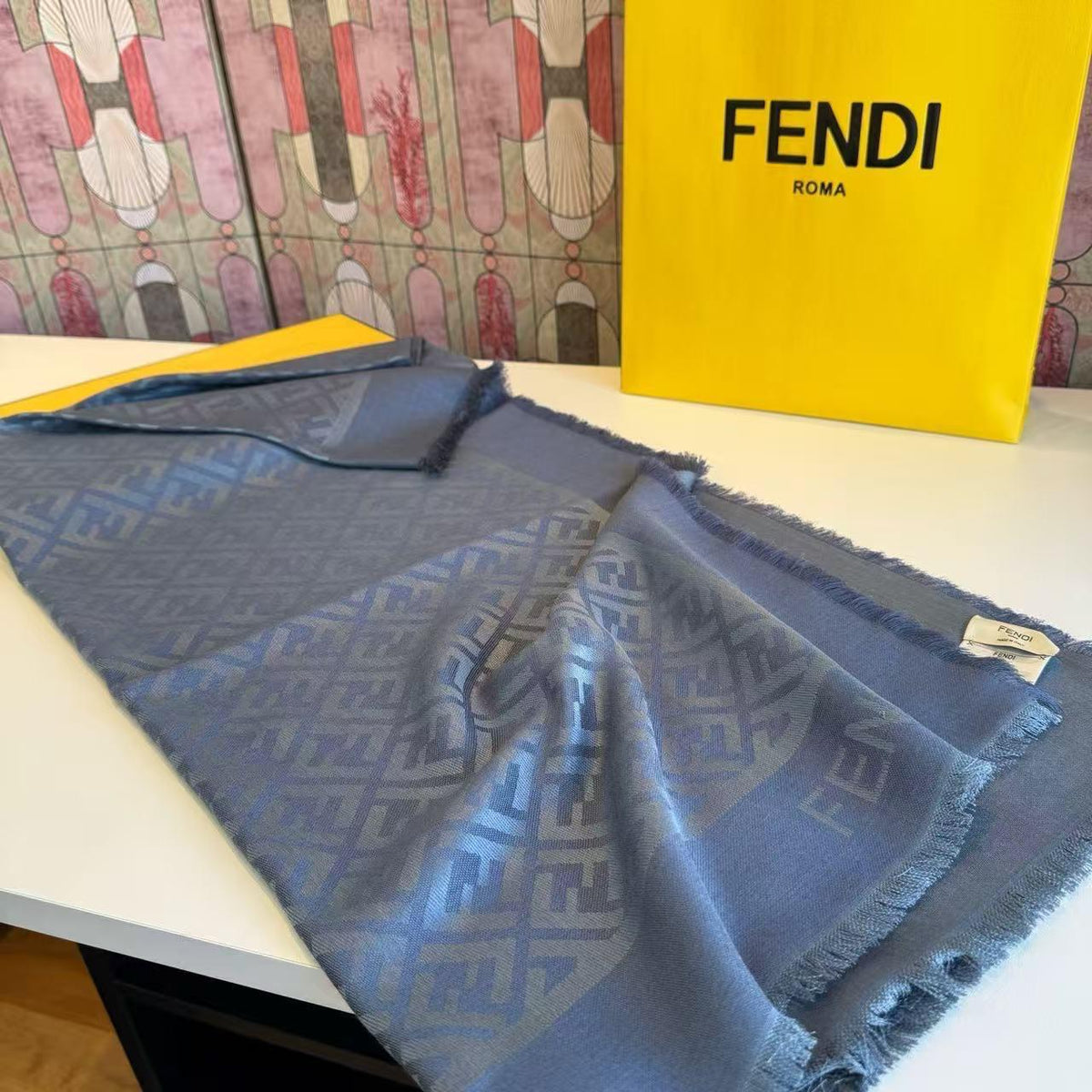 Fendi Scarf - Grey