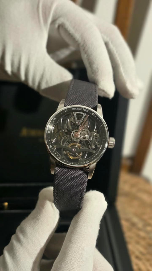 Audemars Piguet Skeleton Tourbillon Watch - 