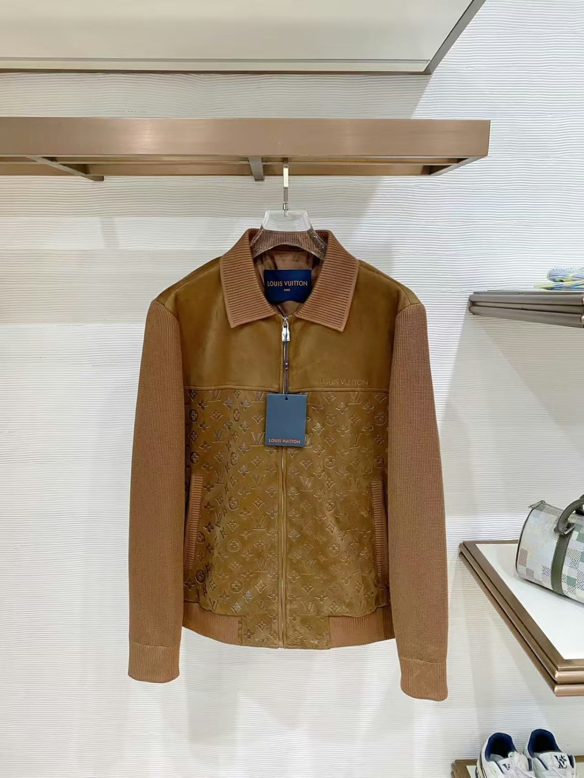 Louis Vuitton Jacket - Brown Embossed