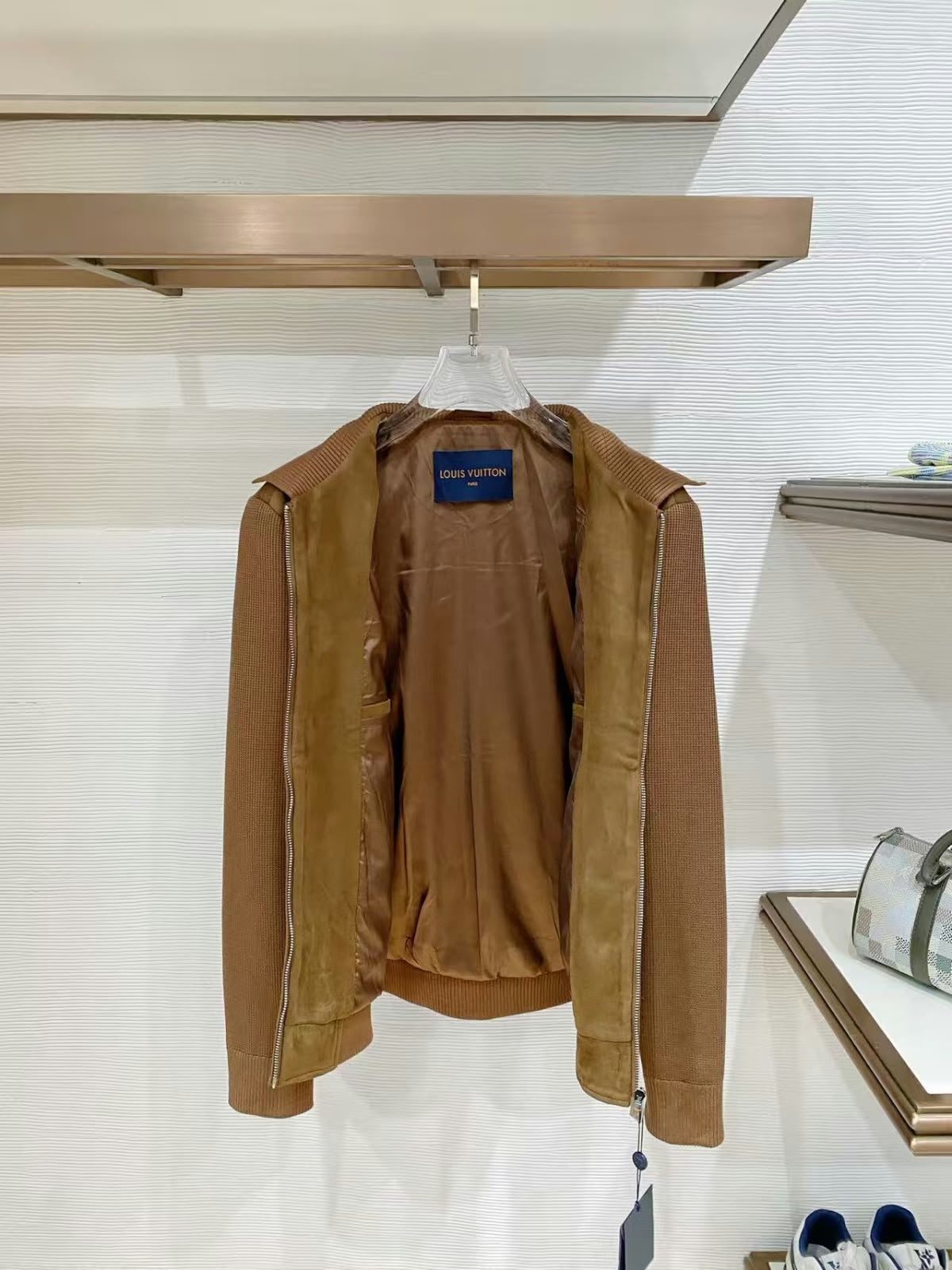 Louis Vuitton Jacket - Brown Embossed