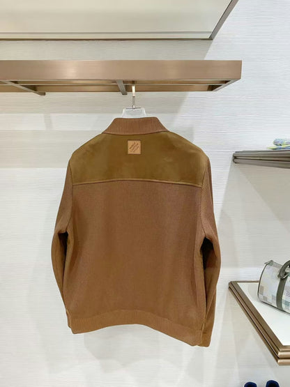 Louis Vuitton Jacket - Brown Embossed