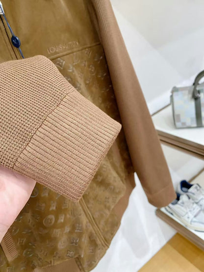 Louis Vuitton Jacket - Brown Embossed