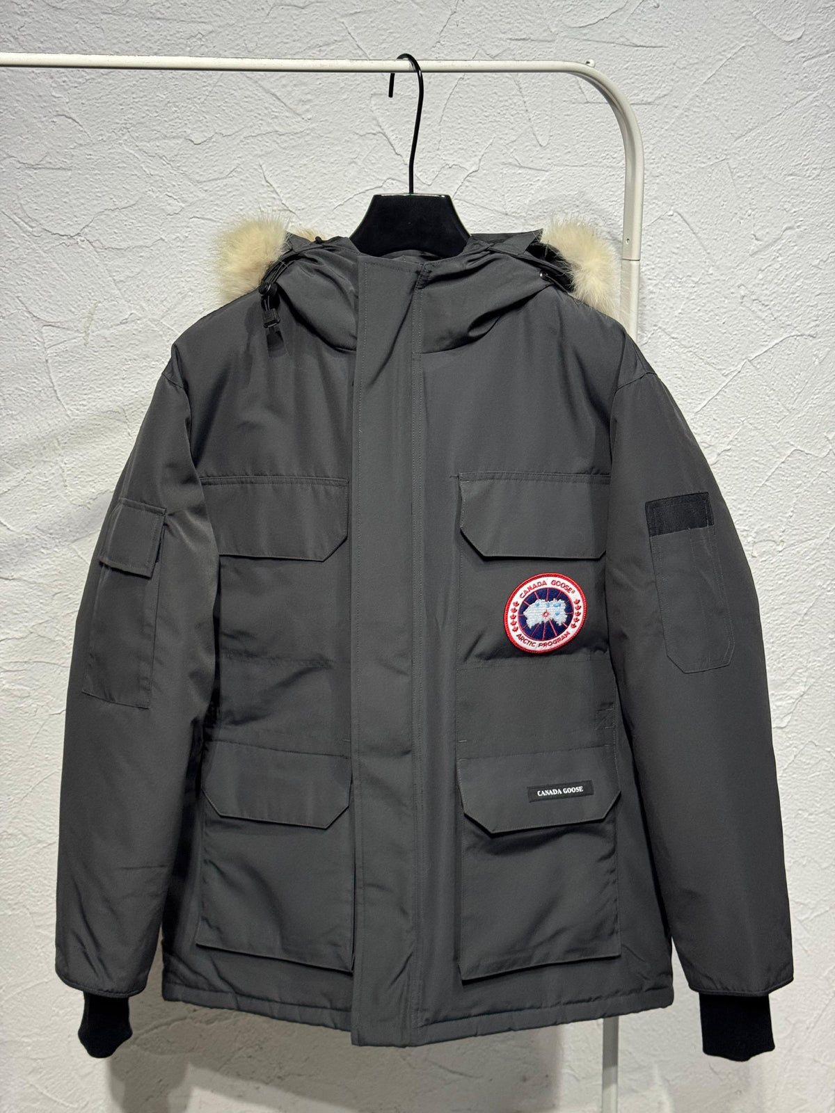 Canada Goose Hooded Jacket - Dark Grey, Red, Multi, Black, Beige