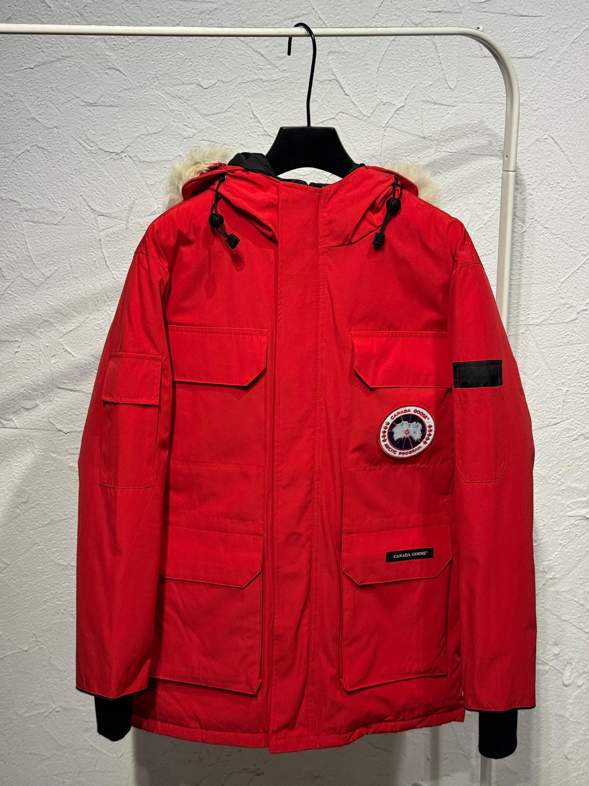 Canada Goose Hooded Jacket - Dark Grey, Red, Multi, Black, Beige