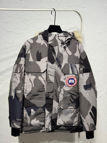 Canada Goose Hooded Jacket - Dark Grey, Red, Multi, Black, Beige