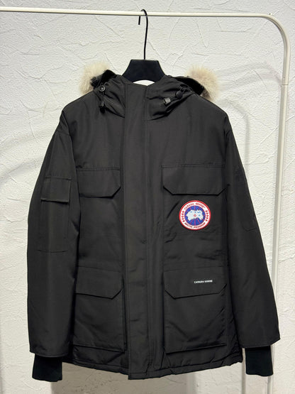Canada Goose Hooded Jacket - Dark Grey, Red, Multi, Black, Beige