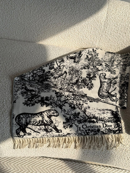 Dior Scarf - Black