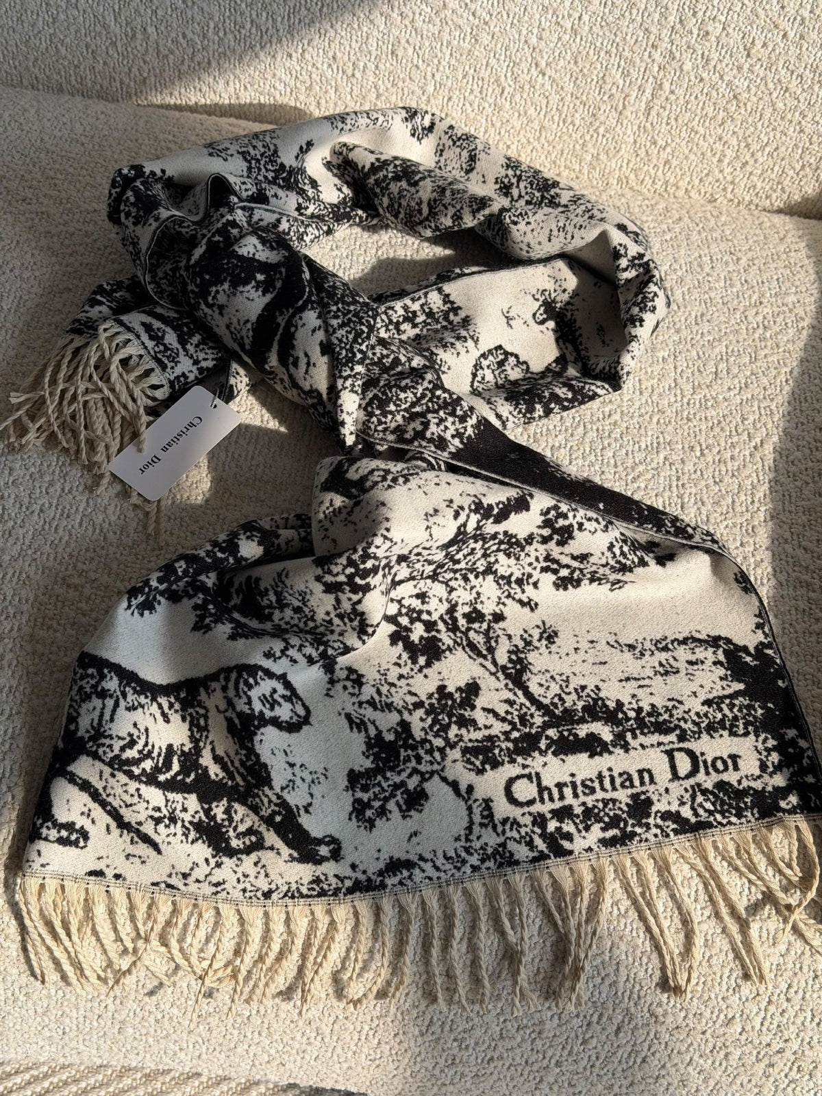Dior Scarf - Black