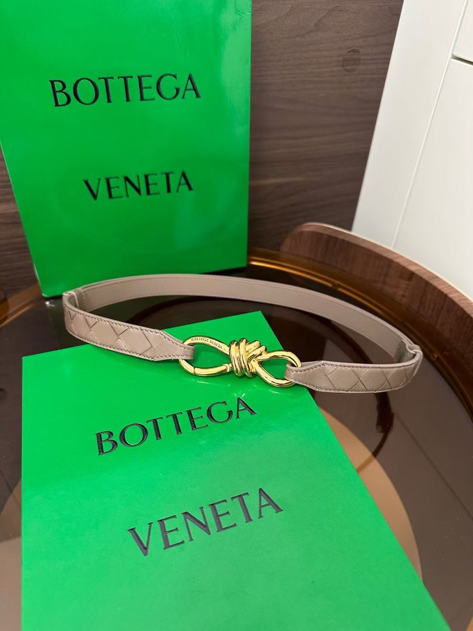Bottega Veneta Belt - Beige