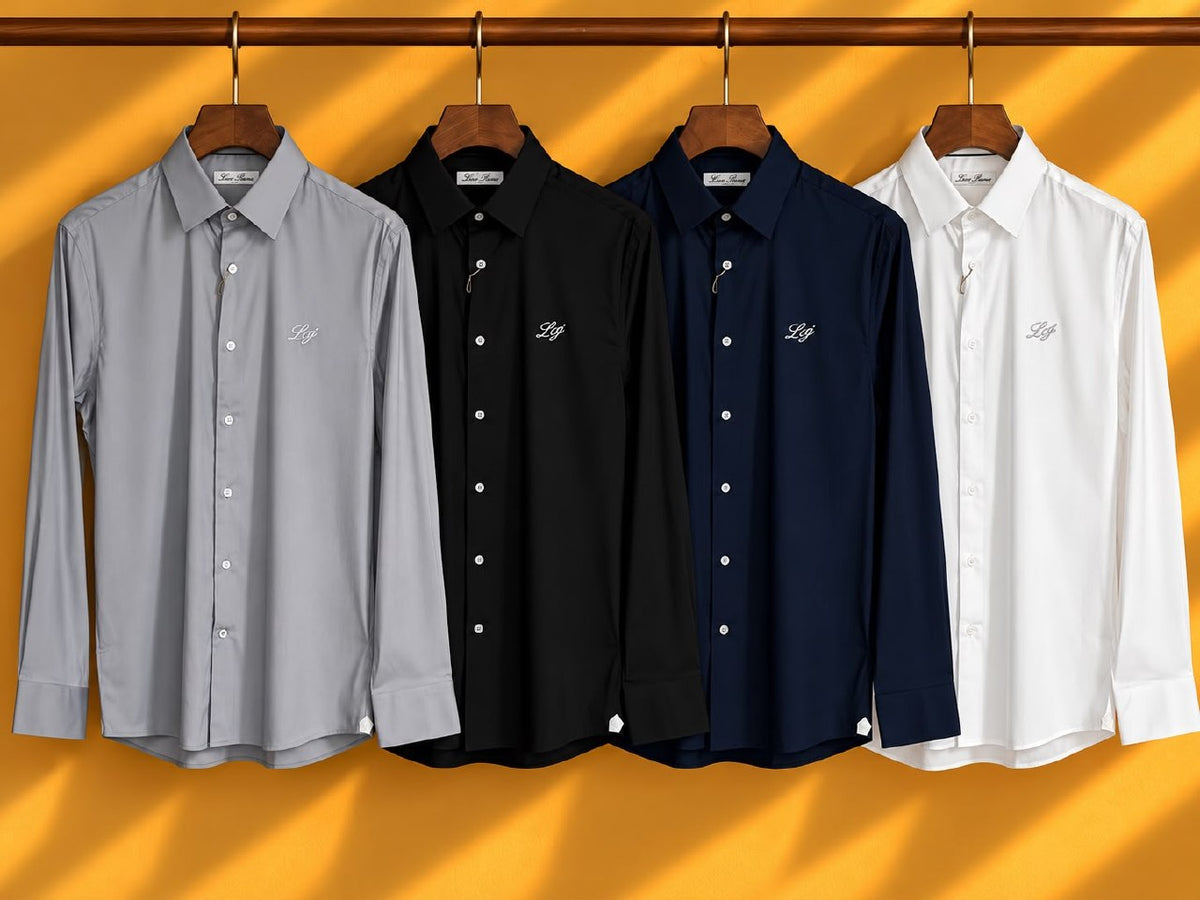 Loro Piana Shirt - Black, Grey, Navy, White