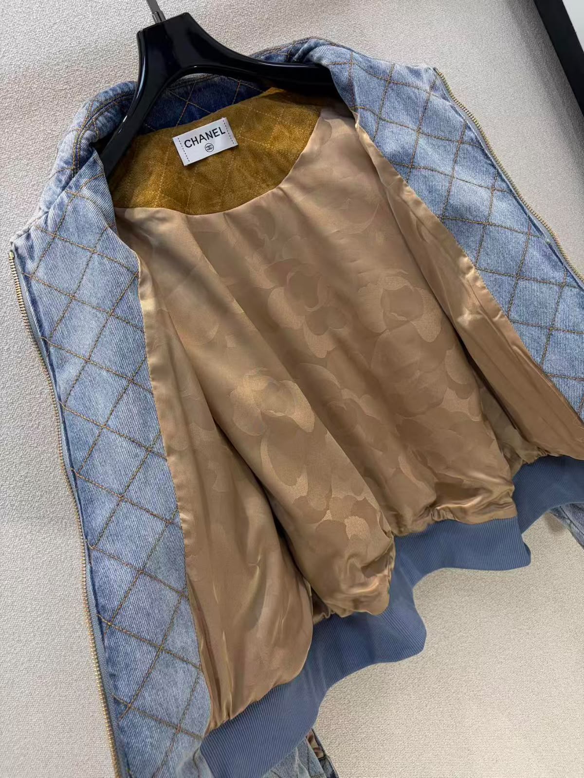Chanel Bomber Jacket - Blue