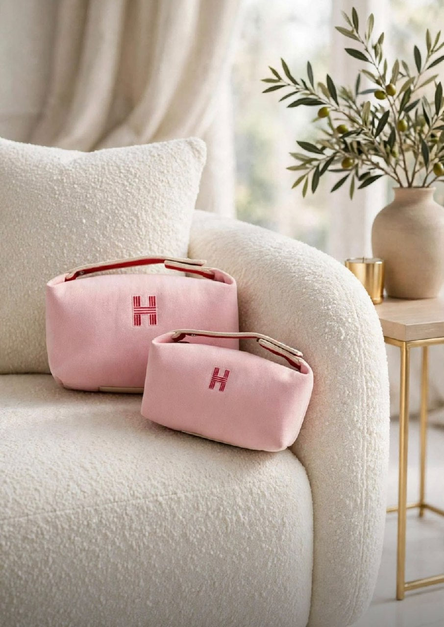 Hermès Makeup Bag - Pink