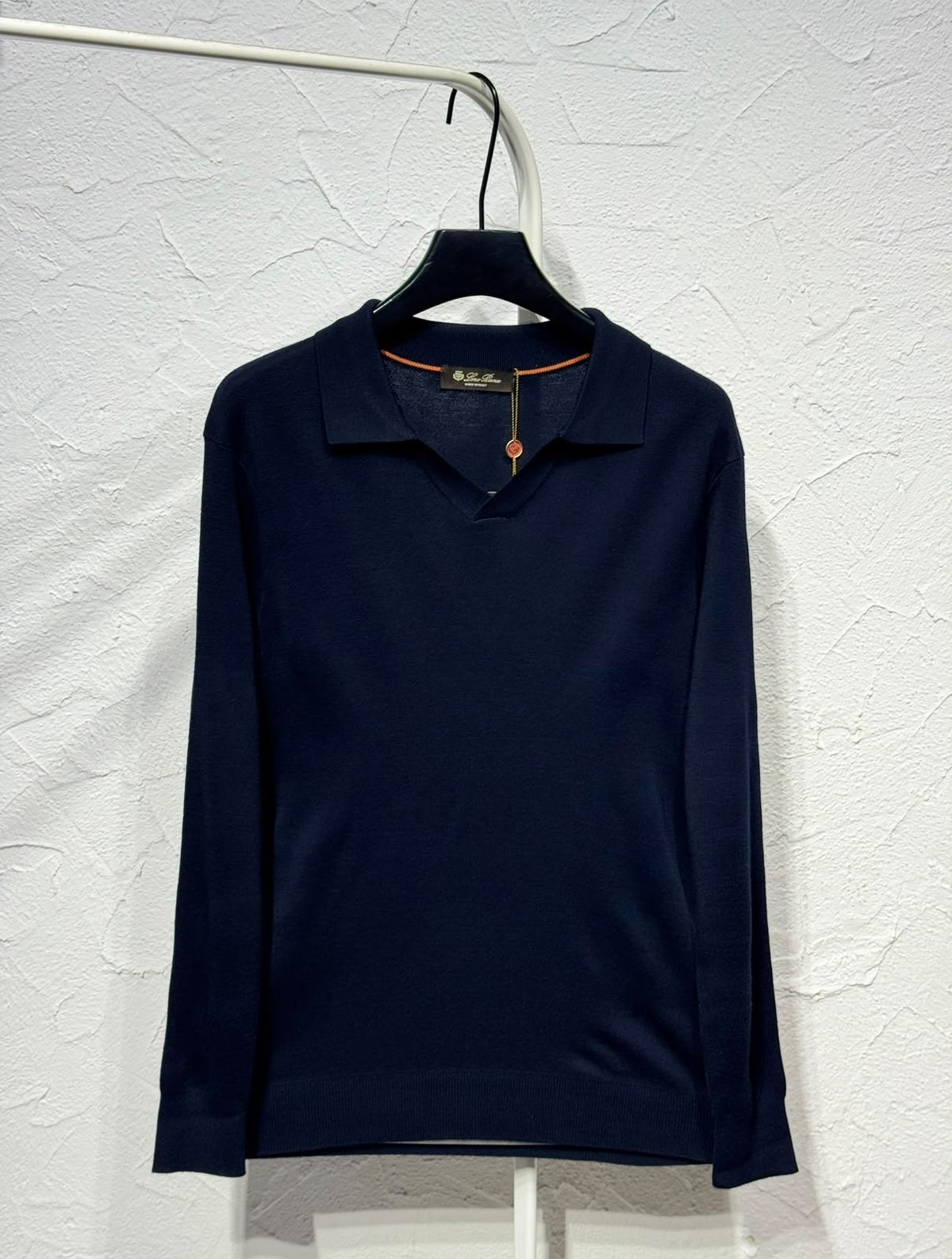 Loro Piana Polo Sweater - Navy