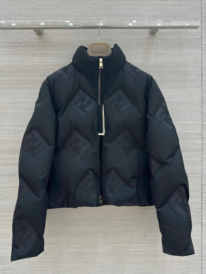 Fendi Puffer Jacket - Black