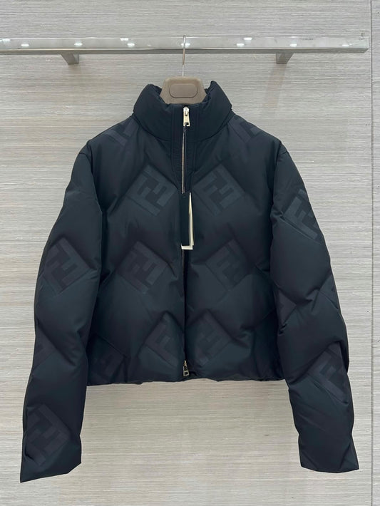 Fendi Puffer Jacket - Black