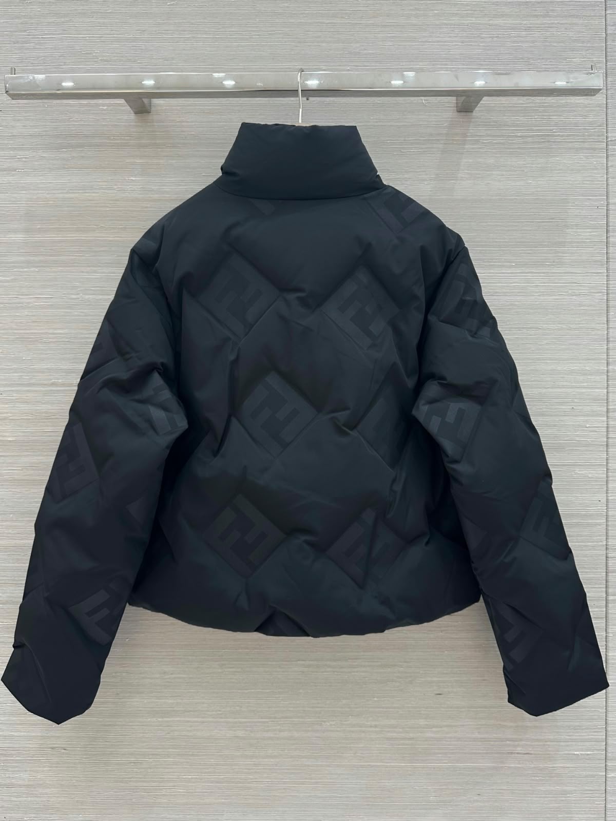 Fendi Puffer Jacket - Black