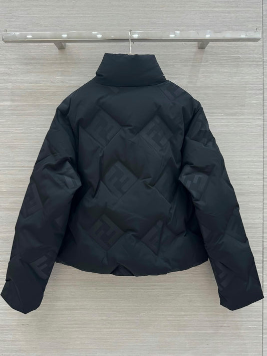 Fendi Puffer Jacket - Black