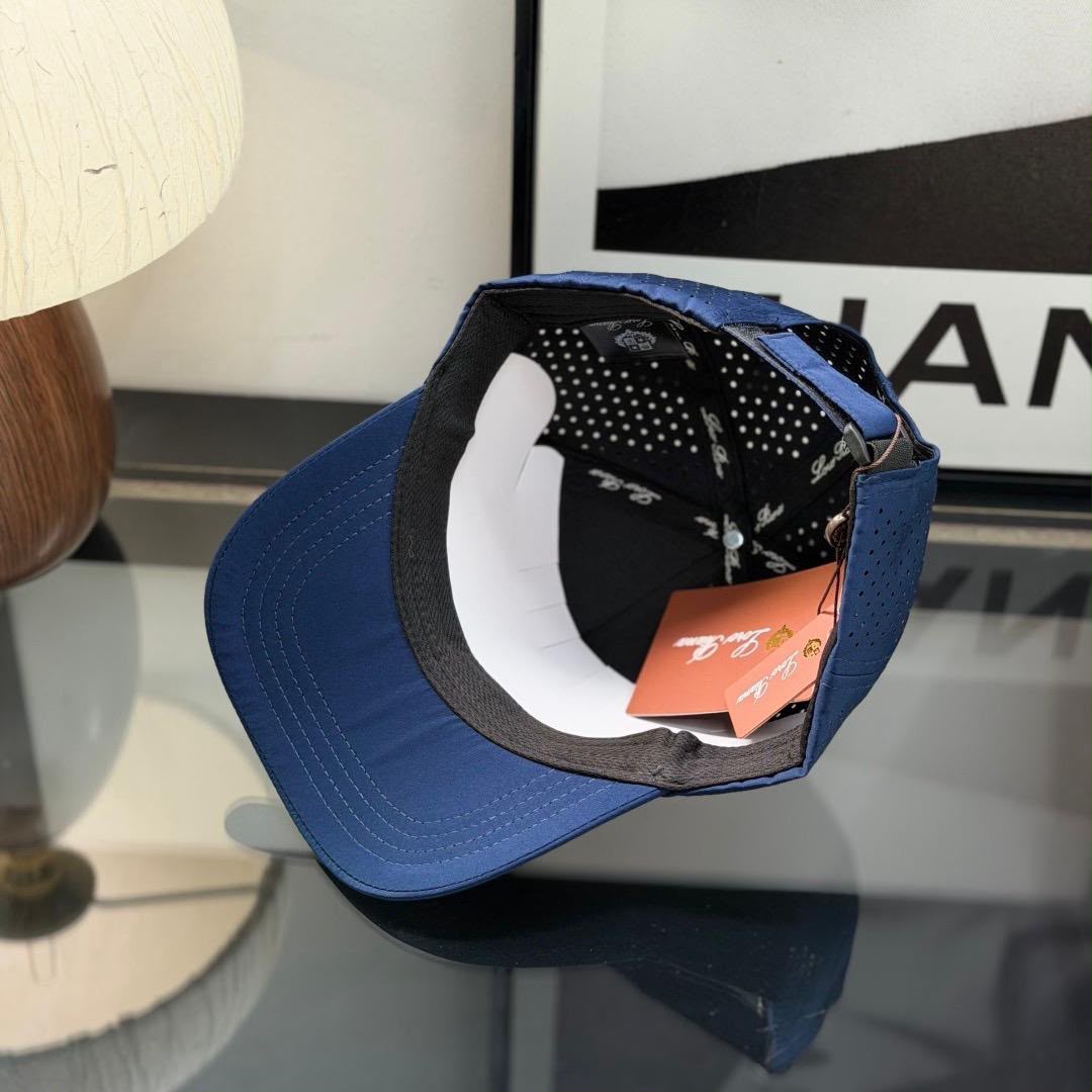 Loro Piana Cap - Blue