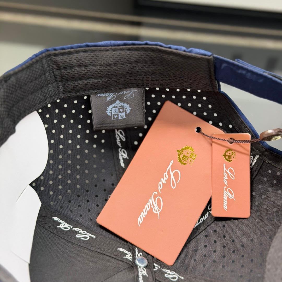 Loro Piana Cap - Blue