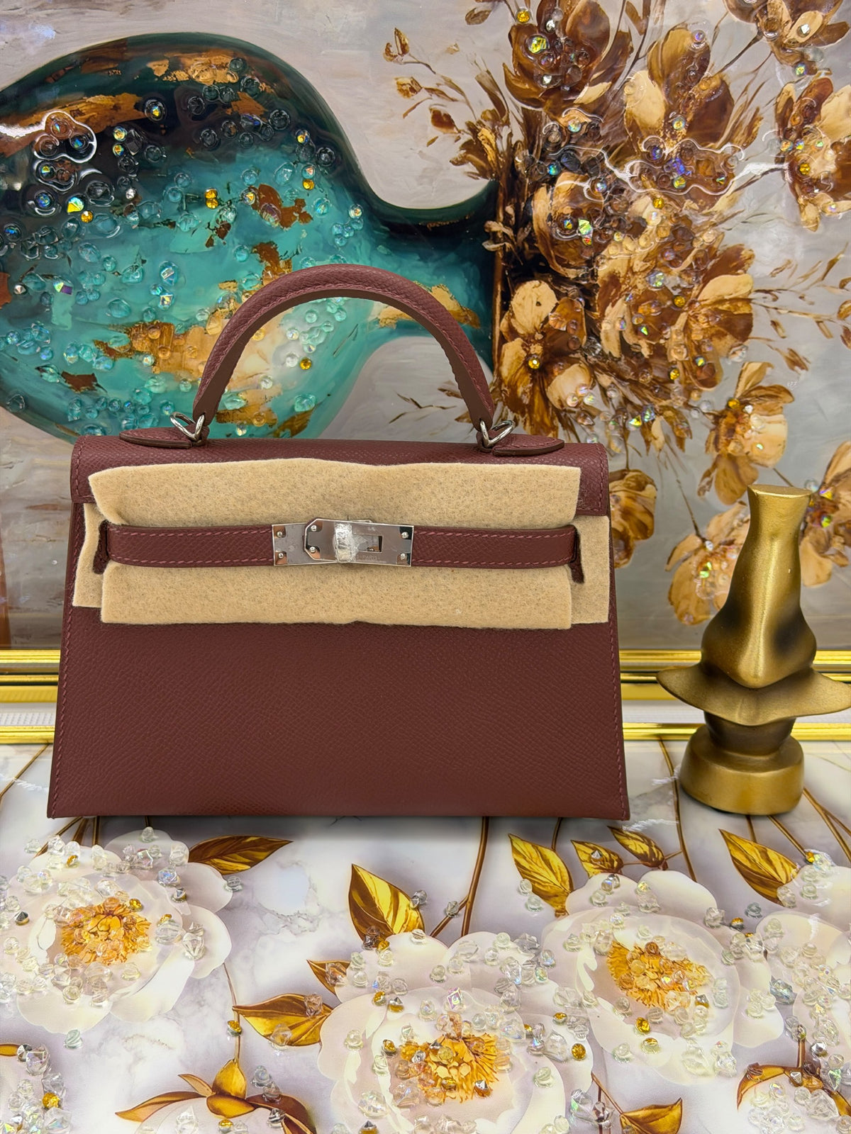 Hermès Handbag - Burgundy