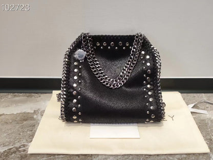 Stella McCartney Edge Stud Tote Bag - Black