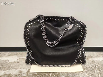Stella McCartney Edge Stud Tote Bag - Black