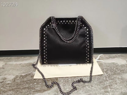 Stella McCartney Edge Stud Tote Bag - Black