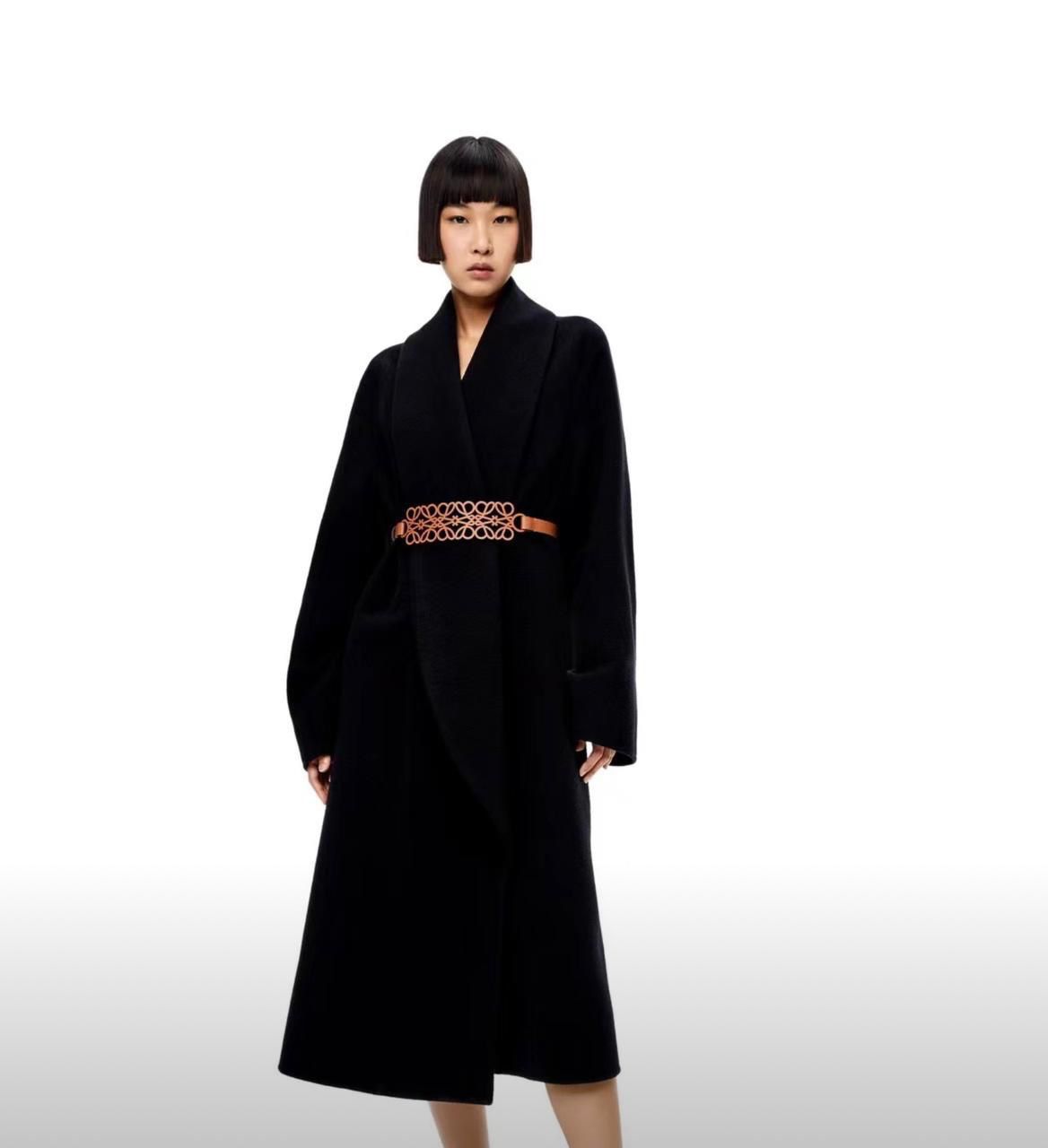 Loewe Cutout Belt - Brown