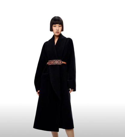 Loewe Cutout Belt - Brown