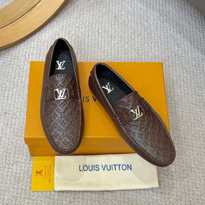 Louis Vuitton Loafers - Black, Brown, Blue