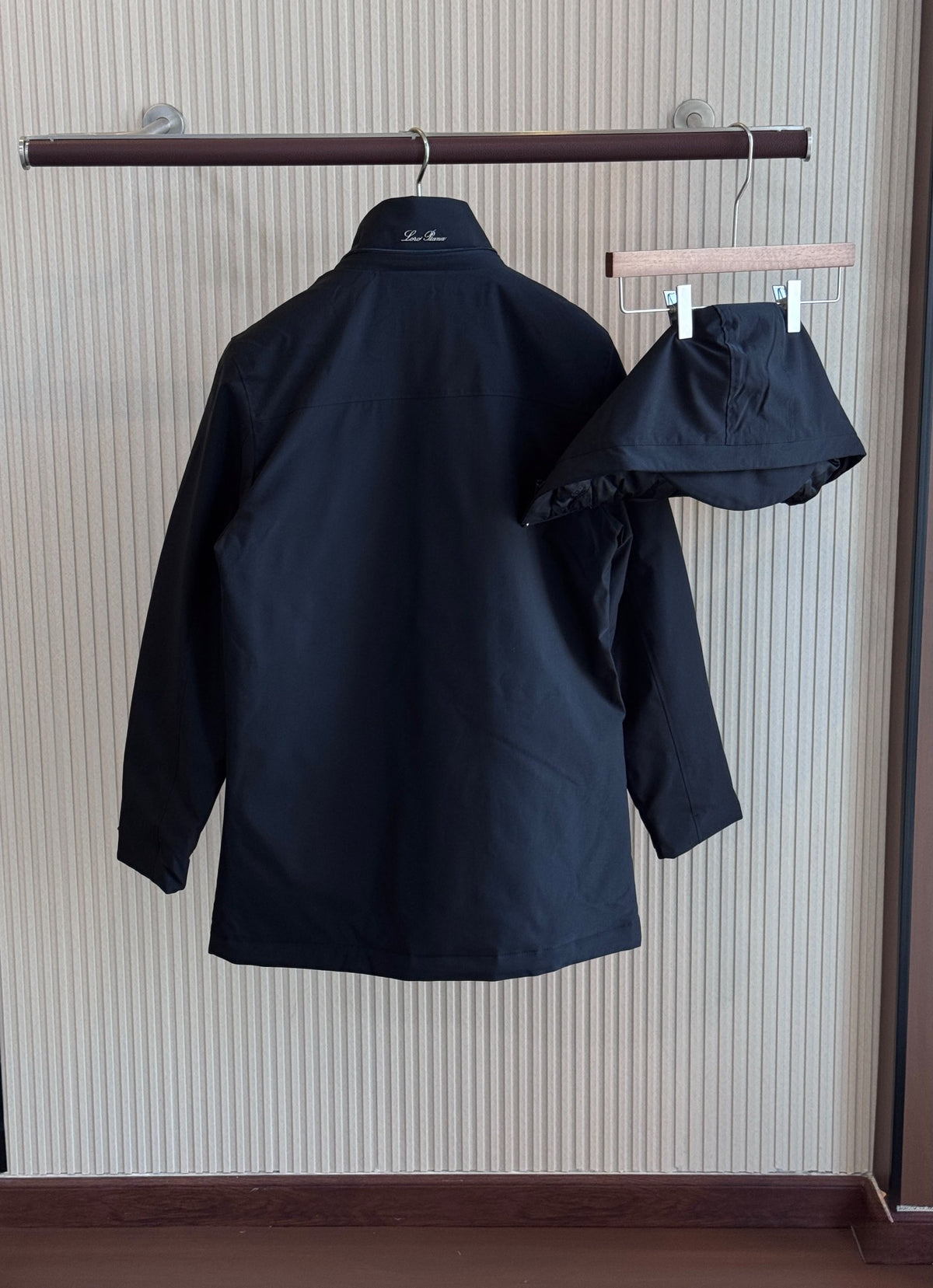 Loro Piana Parka Jacket - Black