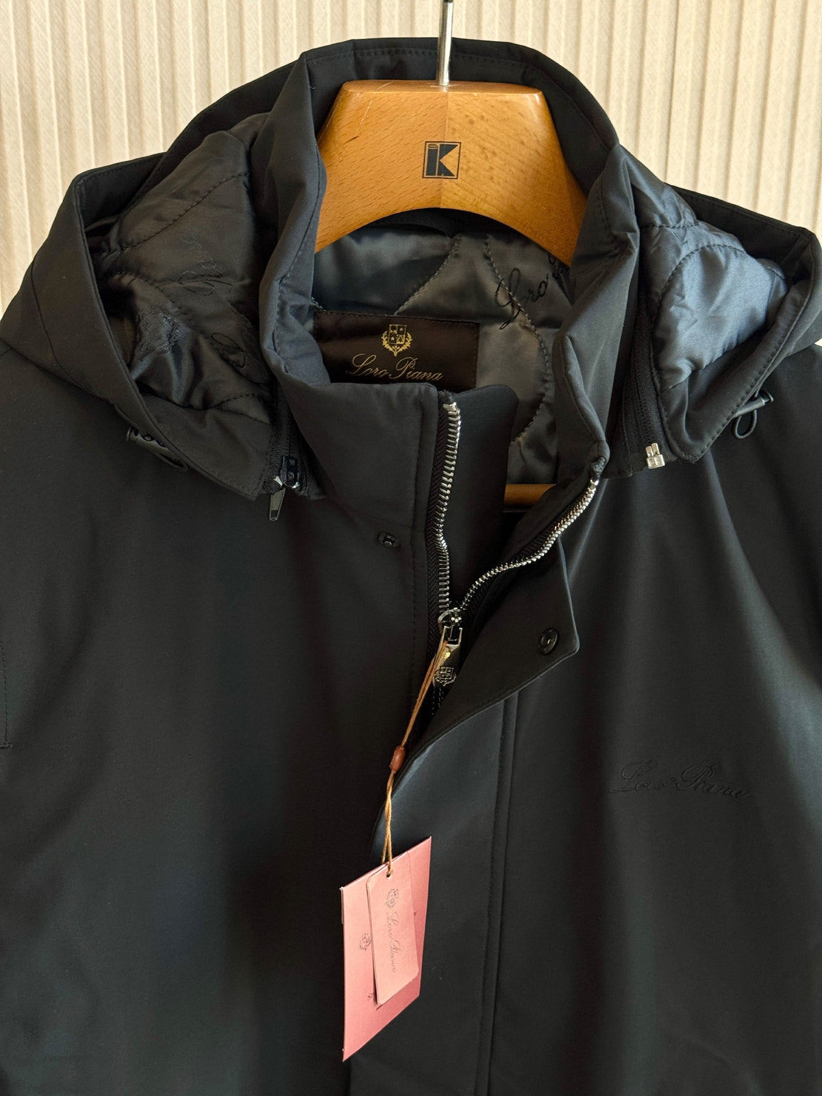 Loro Piana Parka Jacket - Black