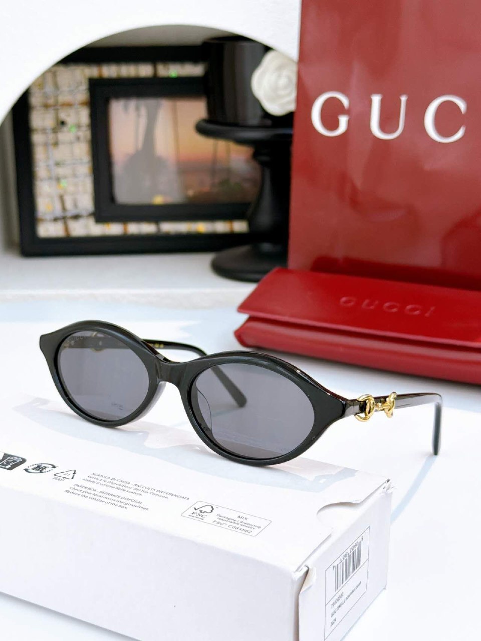 Gucci Cat-Eye Sunglasses - 