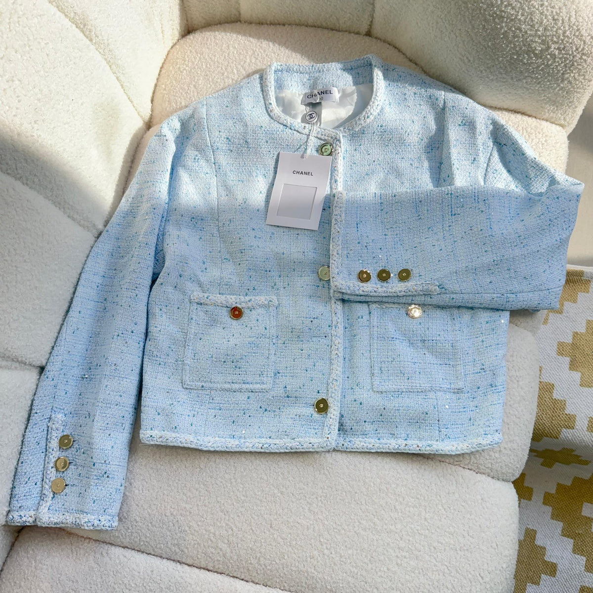 Chanel Jacket - Light Blue