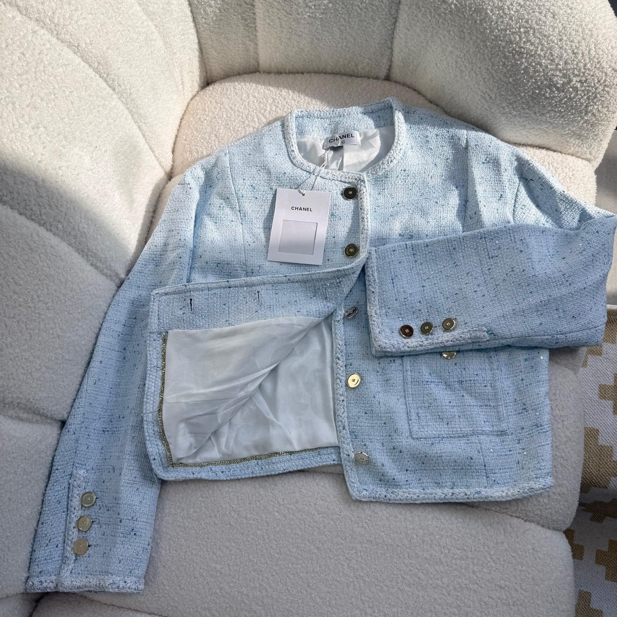 Chanel Jacket - Light Blue