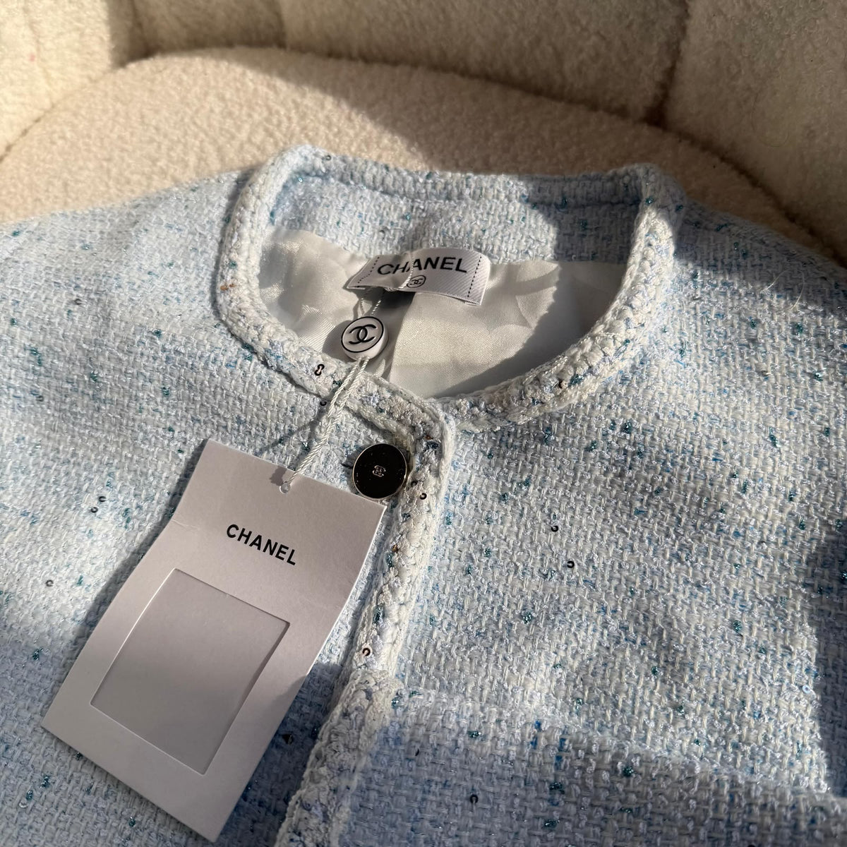 Chanel Jacket - Light Blue