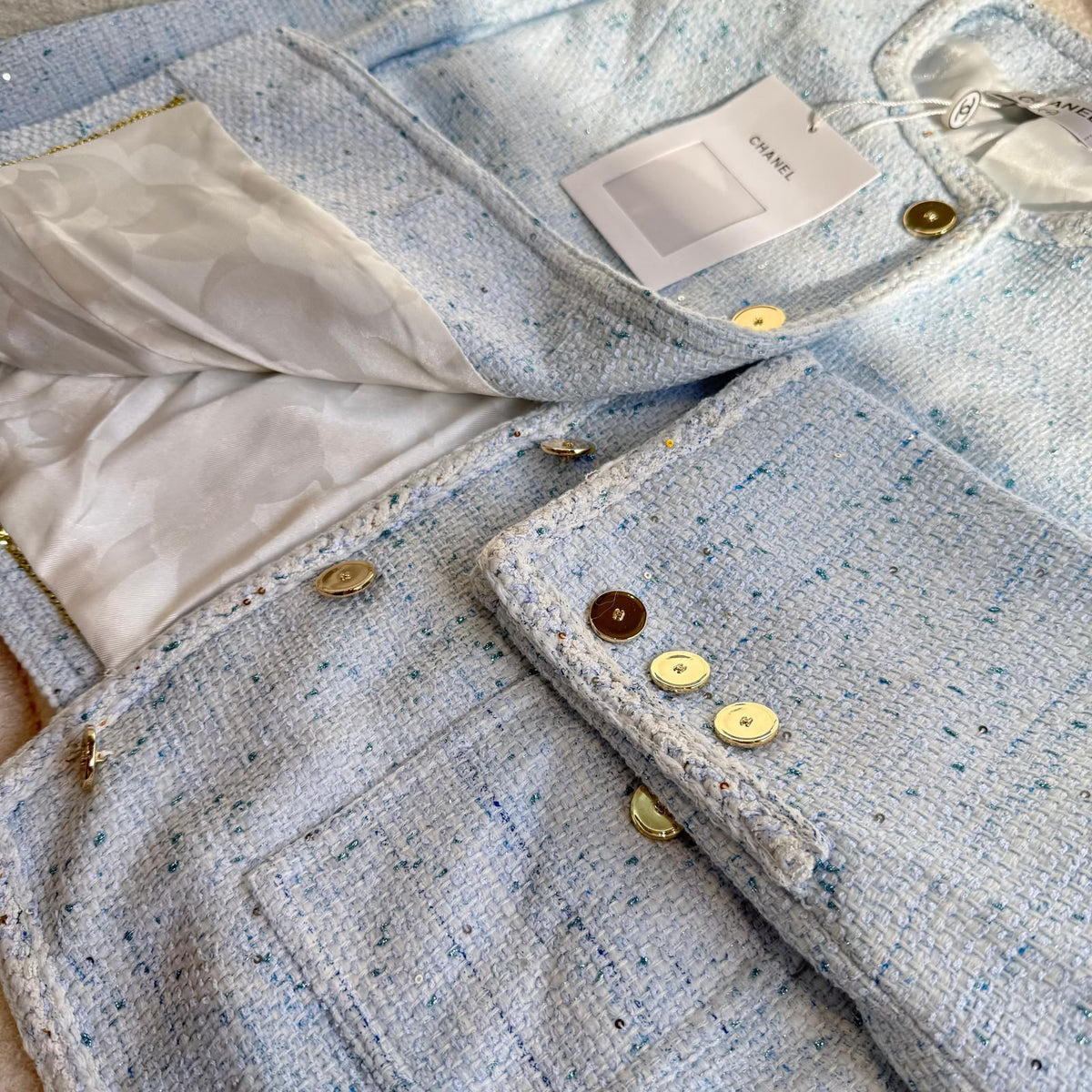 Chanel Jacket - Light Blue