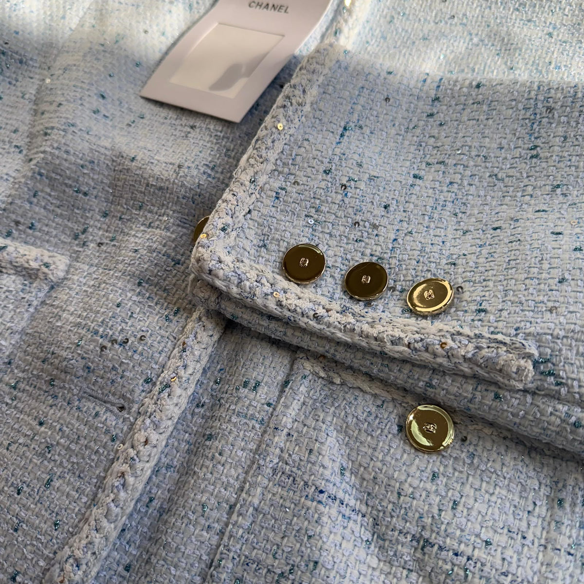 Chanel Jacket - Light Blue
