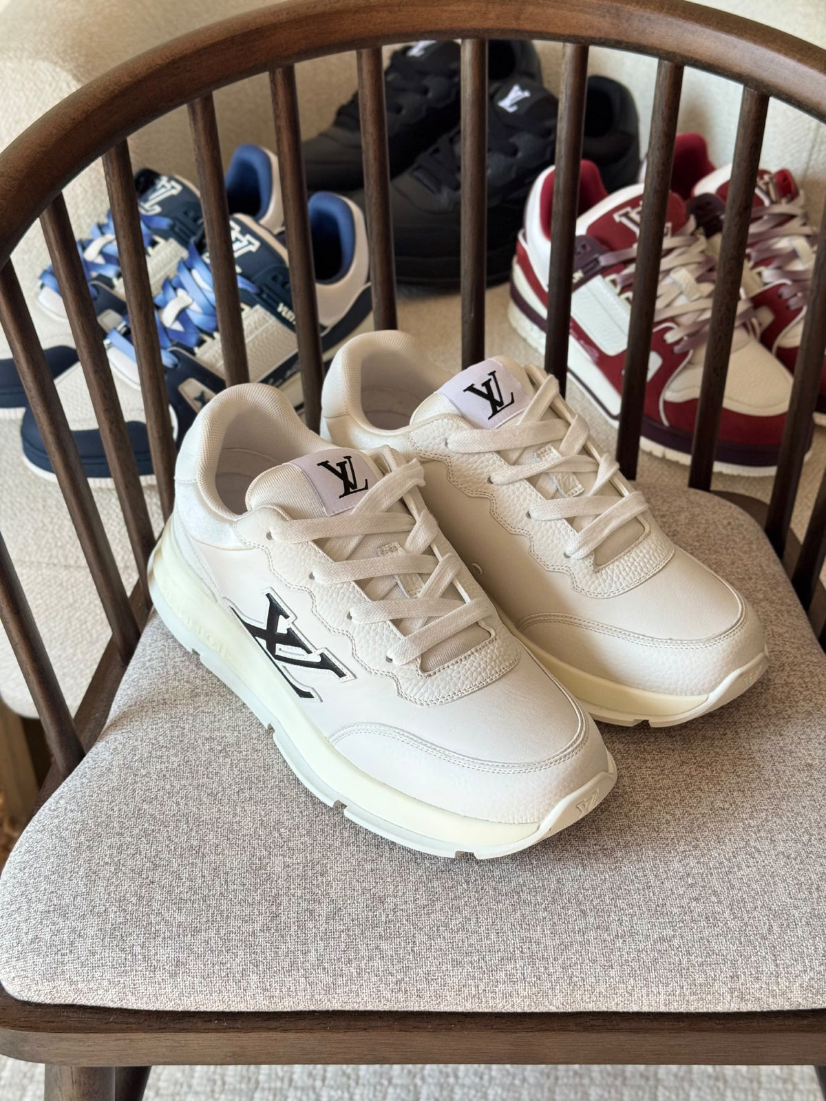 Louis Vuitton Sneakers - White, Black
