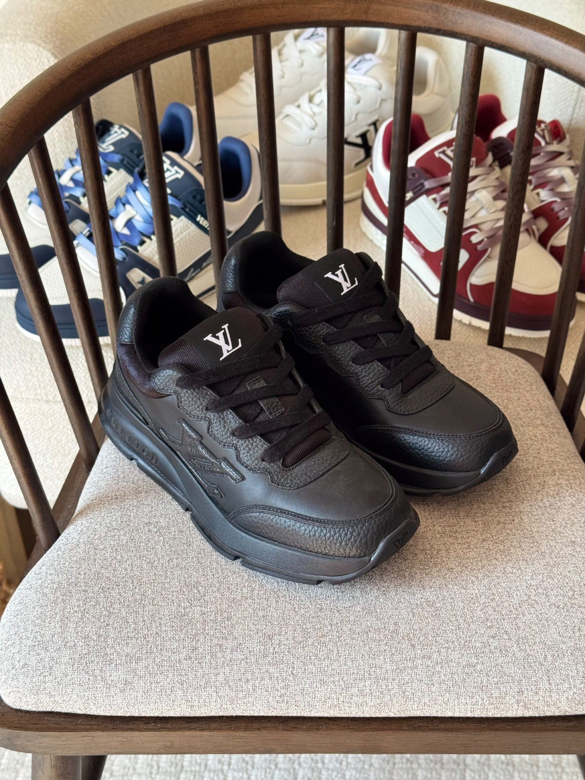 Louis Vuitton Sneakers - White, Black