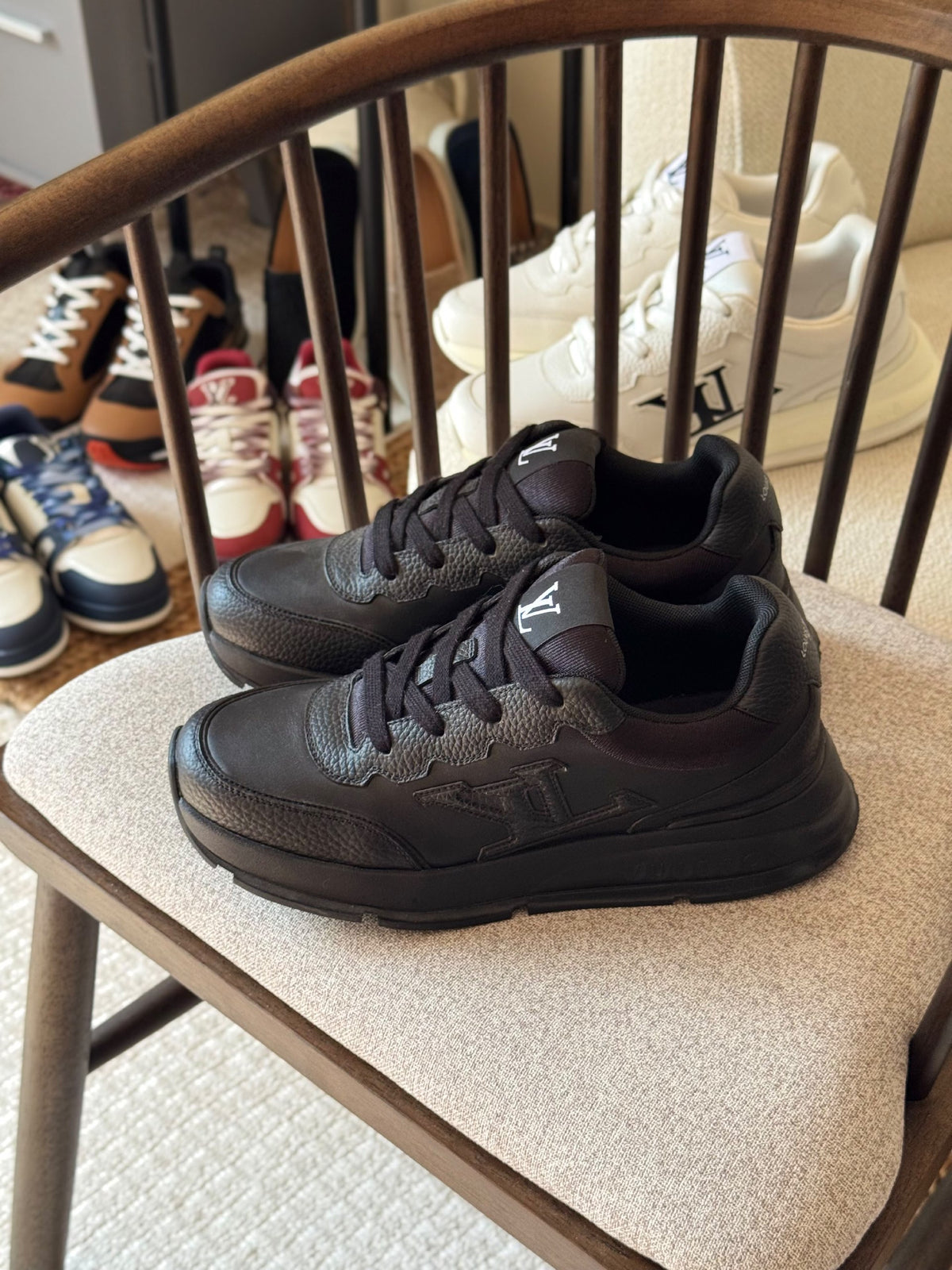 Louis Vuitton Sneakers - White, Black