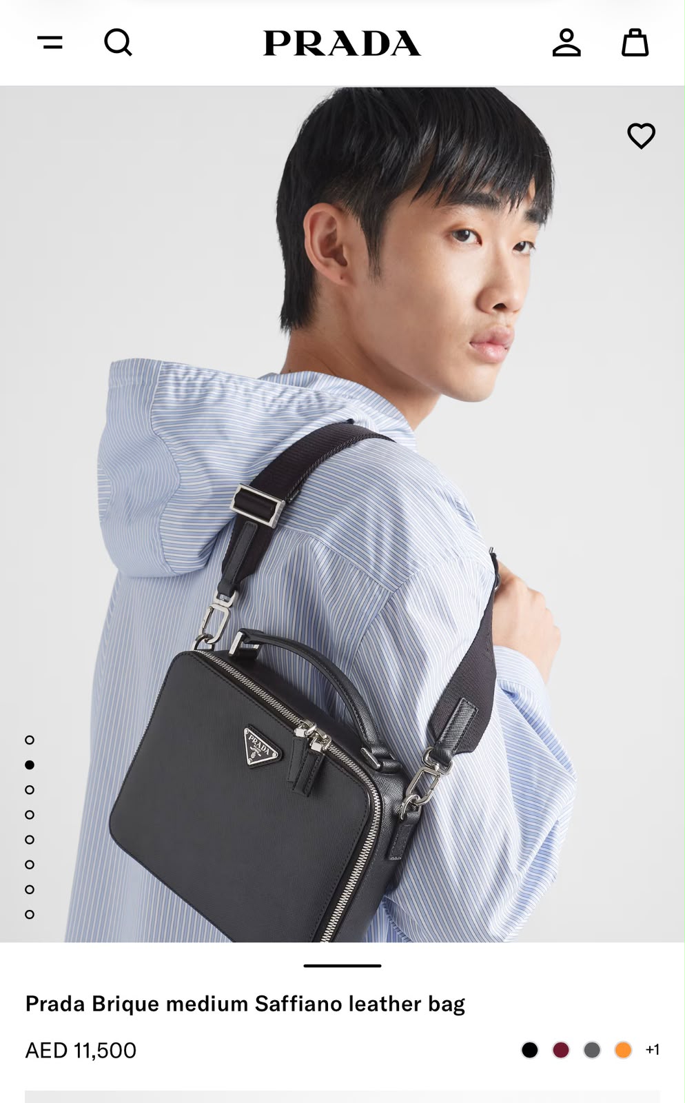 Prada Crossbody Bag - Black