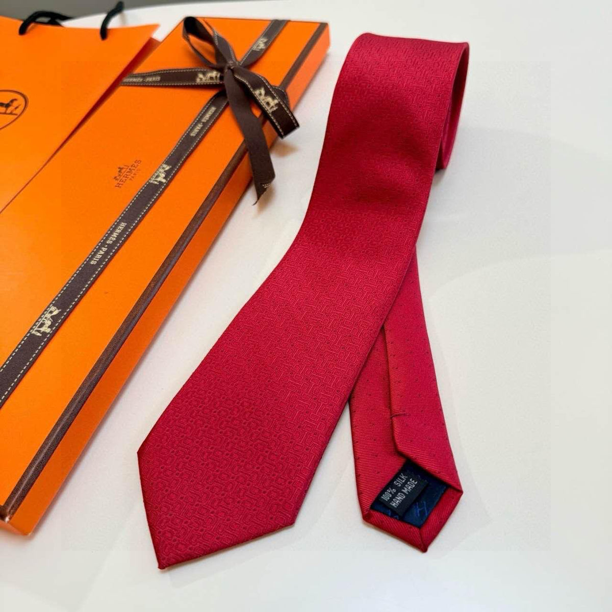 Hermès Tie - Red