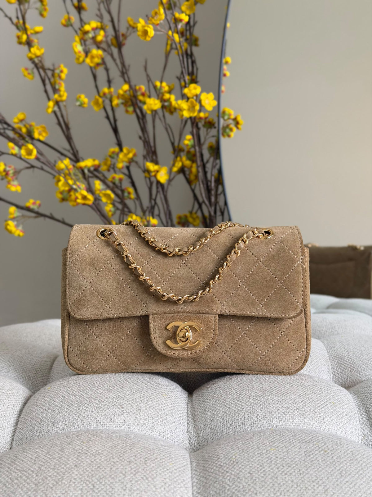 Chanel Shoulder Bag - Beige