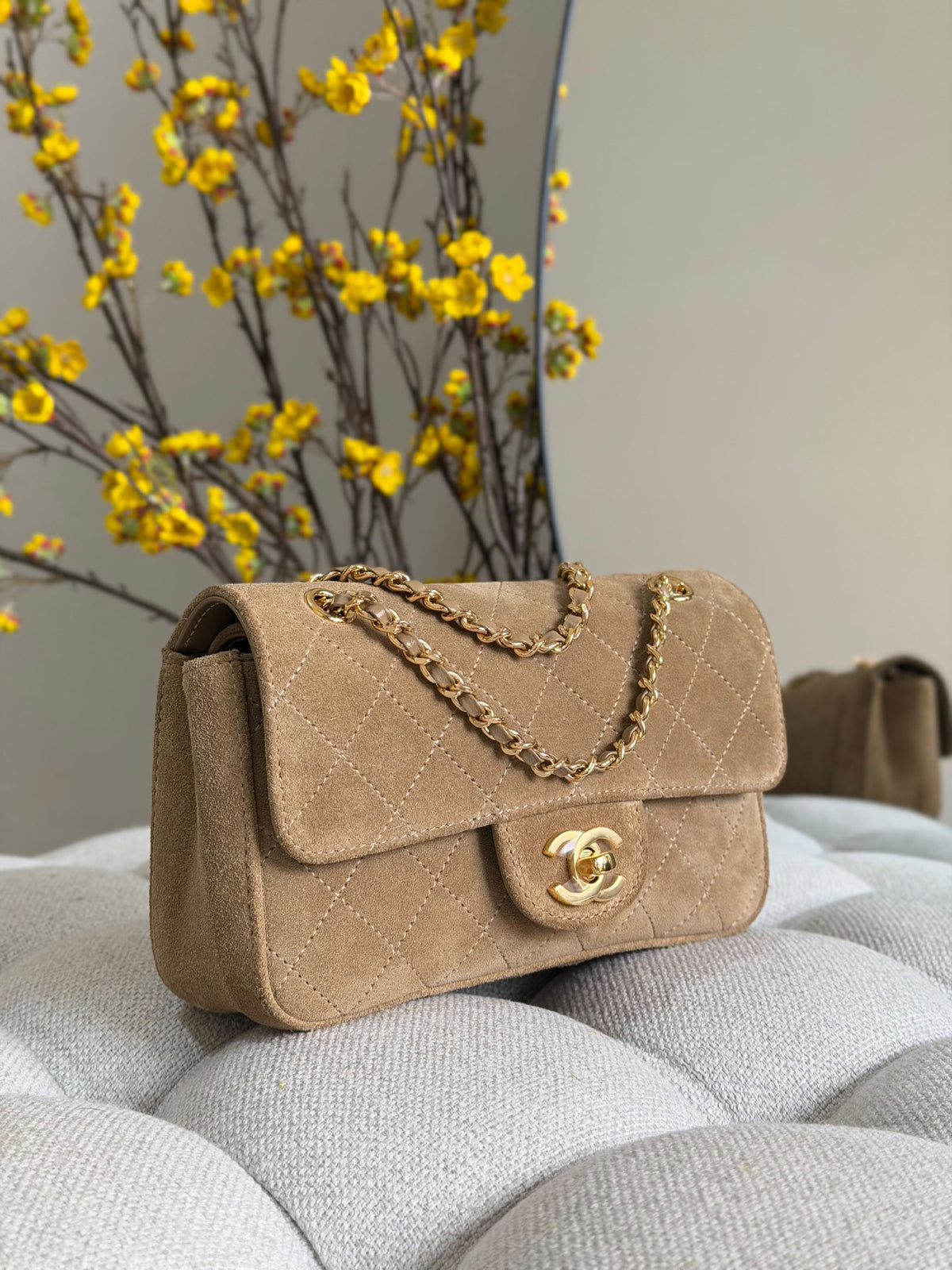 Chanel Shoulder Bag - Beige